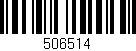 Código de barras (EAN, GTIN, SKU, ISBN): '506514'
