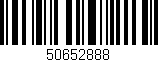 Código de barras (EAN, GTIN, SKU, ISBN): '50652888'