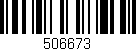 Código de barras (EAN, GTIN, SKU, ISBN): '506673'