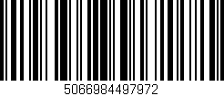 Código de barras (EAN, GTIN, SKU, ISBN): '5066984497972'