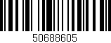 Código de barras (EAN, GTIN, SKU, ISBN): '50688605'