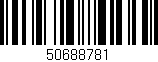 Código de barras (EAN, GTIN, SKU, ISBN): '50688781'
