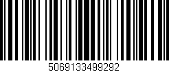 Código de barras (EAN, GTIN, SKU, ISBN): '5069133499292'
