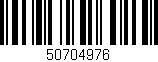 Código de barras (EAN, GTIN, SKU, ISBN): '50704976'