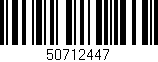 Código de barras (EAN, GTIN, SKU, ISBN): '50712447'