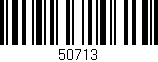 Código de barras (EAN, GTIN, SKU, ISBN): '50713'