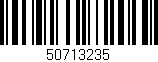 Código de barras (EAN, GTIN, SKU, ISBN): '50713235'