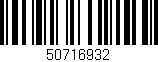 Código de barras (EAN, GTIN, SKU, ISBN): '50716932'