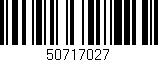 Código de barras (EAN, GTIN, SKU, ISBN): '50717027'
