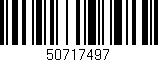 Código de barras (EAN, GTIN, SKU, ISBN): '50717497'