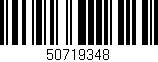 Código de barras (EAN, GTIN, SKU, ISBN): '50719348'