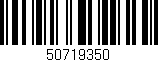 Código de barras (EAN, GTIN, SKU, ISBN): '50719350'