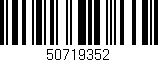 Código de barras (EAN, GTIN, SKU, ISBN): '50719352'