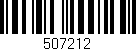 Código de barras (EAN, GTIN, SKU, ISBN): '507212'