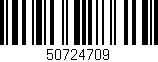 Código de barras (EAN, GTIN, SKU, ISBN): '50724709'