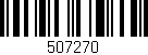 Código de barras (EAN, GTIN, SKU, ISBN): '507270'