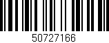 Código de barras (EAN, GTIN, SKU, ISBN): '50727166'