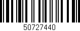 Código de barras (EAN, GTIN, SKU, ISBN): '50727440'