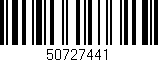 Código de barras (EAN, GTIN, SKU, ISBN): '50727441'