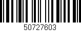 Código de barras (EAN, GTIN, SKU, ISBN): '50727603'