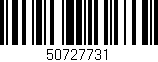 Código de barras (EAN, GTIN, SKU, ISBN): '50727731'