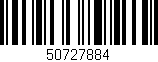 Código de barras (EAN, GTIN, SKU, ISBN): '50727884'