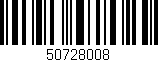 Código de barras (EAN, GTIN, SKU, ISBN): '50728008'