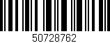 Código de barras (EAN, GTIN, SKU, ISBN): '50728762'