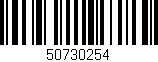 Código de barras (EAN, GTIN, SKU, ISBN): '50730254'