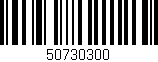 Código de barras (EAN, GTIN, SKU, ISBN): '50730300'