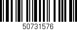 Código de barras (EAN, GTIN, SKU, ISBN): '50731576'
