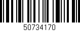 Código de barras (EAN, GTIN, SKU, ISBN): '50734170'