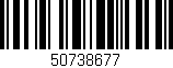 Código de barras (EAN, GTIN, SKU, ISBN): '50738677'
