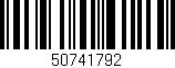 Código de barras (EAN, GTIN, SKU, ISBN): '50741792'
