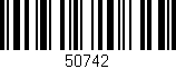 Código de barras (EAN, GTIN, SKU, ISBN): '50742'
