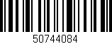 Código de barras (EAN, GTIN, SKU, ISBN): '50744084'