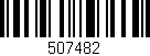 Código de barras (EAN, GTIN, SKU, ISBN): '507482'