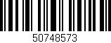 Código de barras (EAN, GTIN, SKU, ISBN): '50748573'