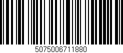 Código de barras (EAN, GTIN, SKU, ISBN): '5075006711880'