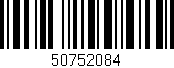 Código de barras (EAN, GTIN, SKU, ISBN): '50752084'