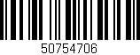 Código de barras (EAN, GTIN, SKU, ISBN): '50754706'