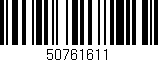 Código de barras (EAN, GTIN, SKU, ISBN): '50761611'