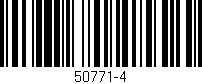 Código de barras (EAN, GTIN, SKU, ISBN): '50771-4'