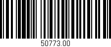 Código de barras (EAN, GTIN, SKU, ISBN): '50773.00'