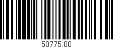 Código de barras (EAN, GTIN, SKU, ISBN): '50775.00'
