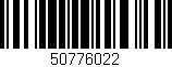 Código de barras (EAN, GTIN, SKU, ISBN): '50776022'