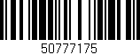 Código de barras (EAN, GTIN, SKU, ISBN): '50777175'