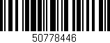 Código de barras (EAN, GTIN, SKU, ISBN): '50778446'