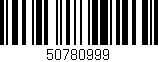 Código de barras (EAN, GTIN, SKU, ISBN): '50780999'
