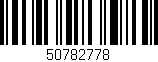 Código de barras (EAN, GTIN, SKU, ISBN): '50782778'